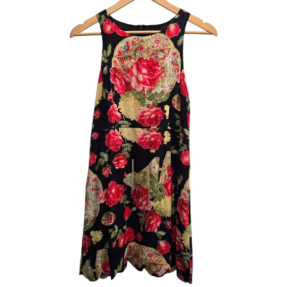 MINKPINK Heat Wave Mini Dress Size M Floral Dress 100% Viscose - Picture 2 of 15